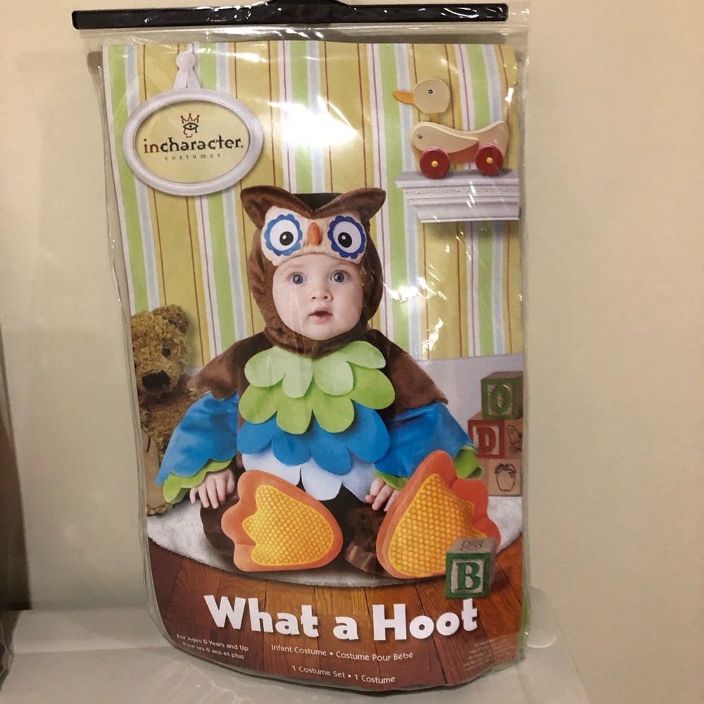 0-6 months Owl Costume.
